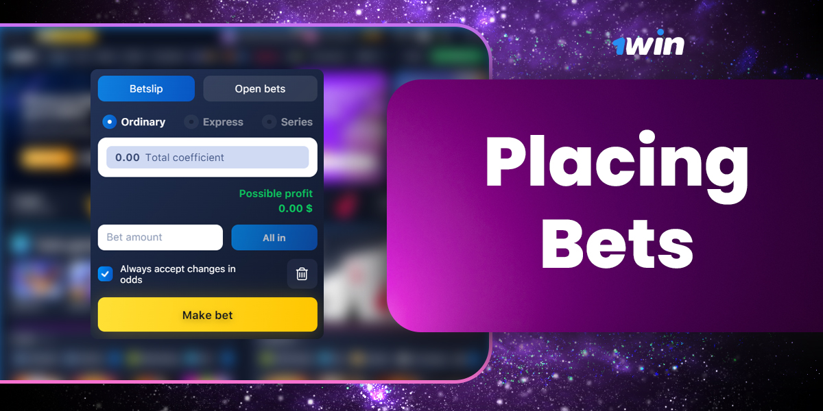 How to get started with betting on the 1Win platform