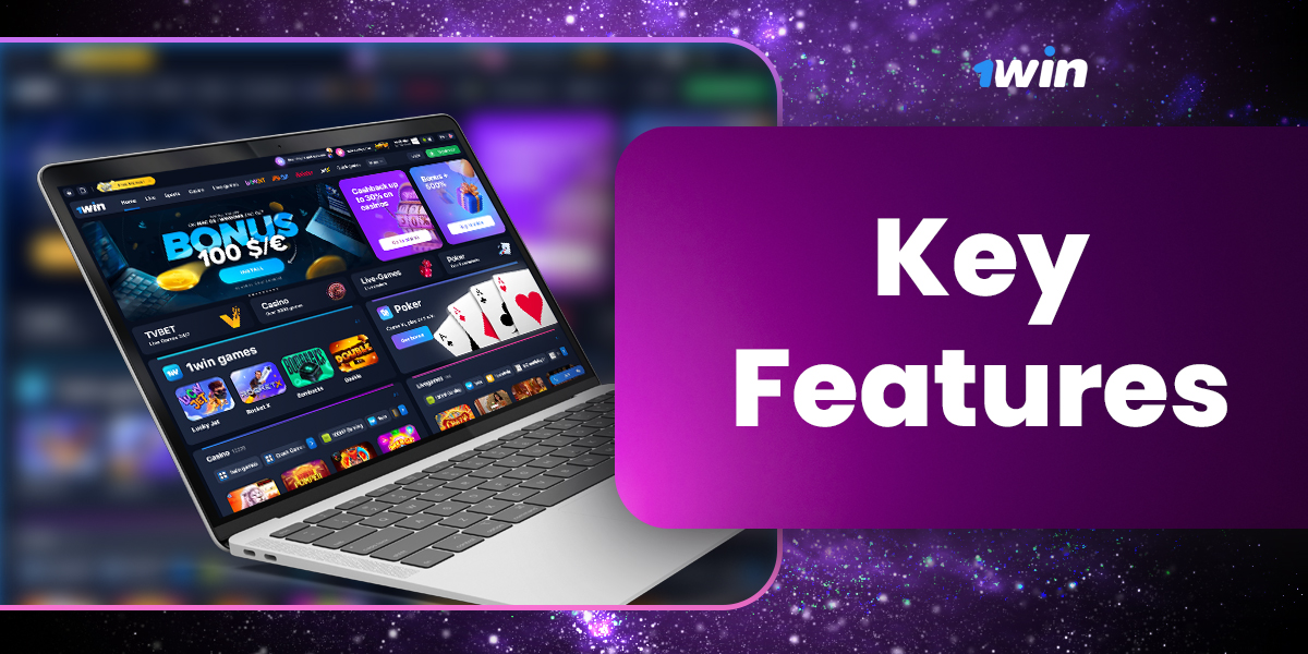Notable characteristics of the 1Win online casino and bookmaker in Nigeria