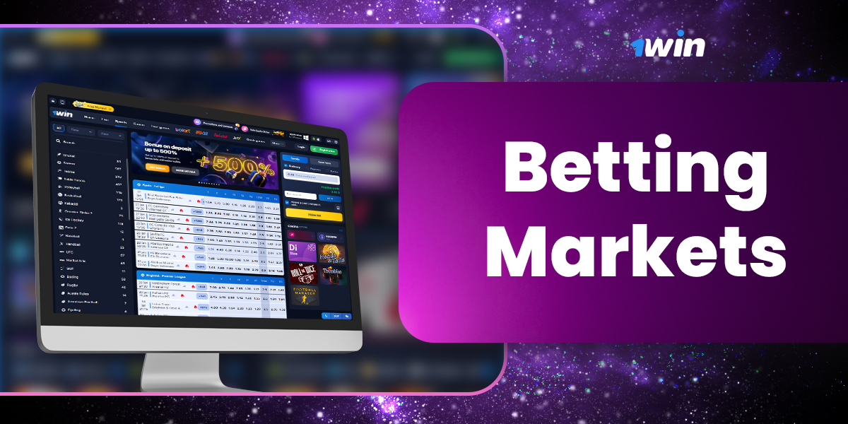Variety of popular sports available for betting on 1Win